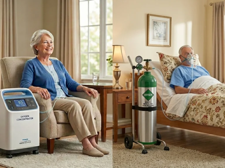 Oxygen Concentrator vs Oxygen Cylinder